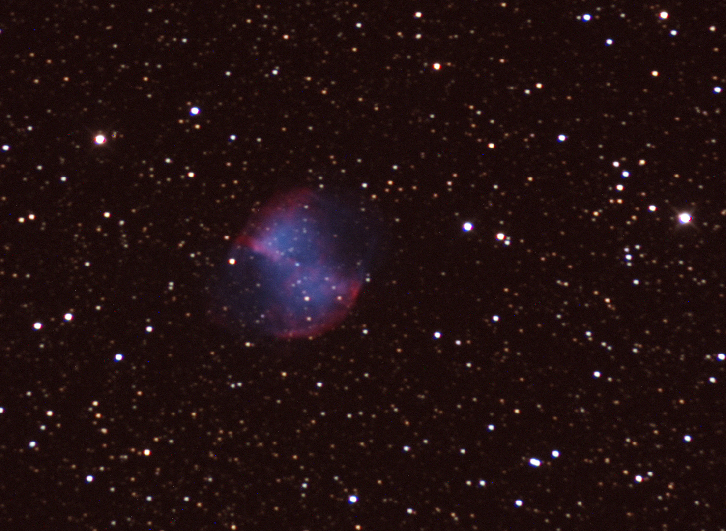 M 27 Hantel-Nebel die 2te, jetzt mit CCD