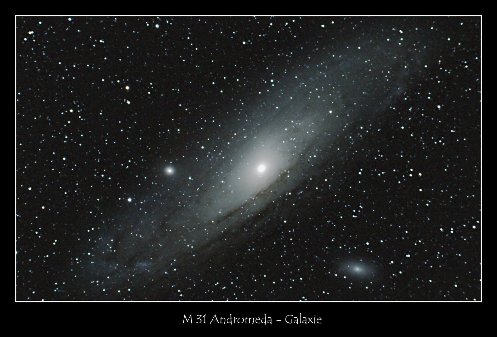 M 31 Andromeda-Galaxie die Erste...besser überarbeitet