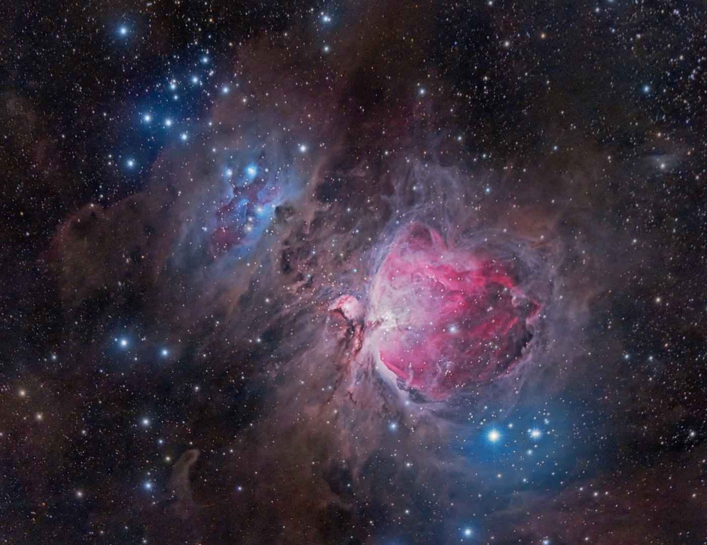 M 42 - Orion Nebula and Running Man