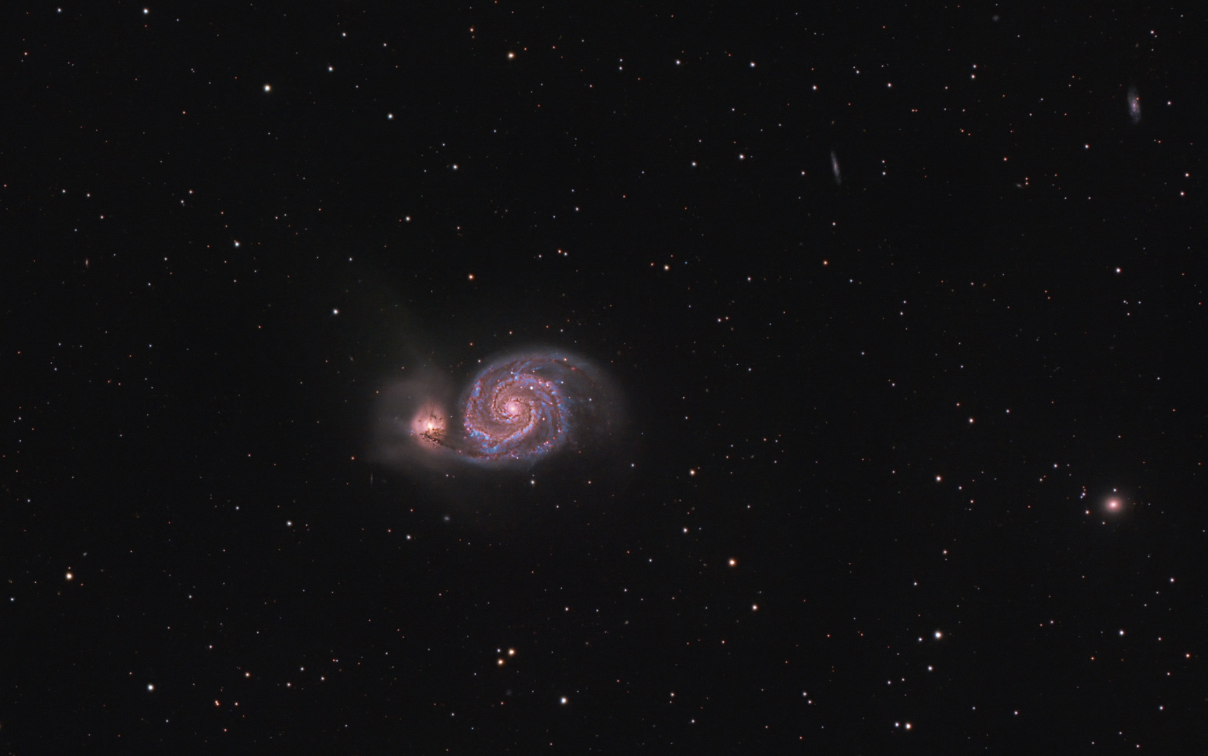 M 51 - Whirlpool-Galaxie