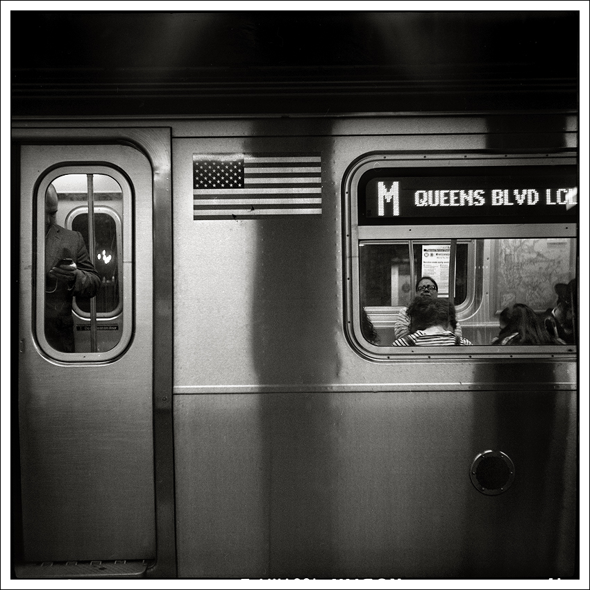 M Queens BLVD Foto & Bild north america, united states, new york