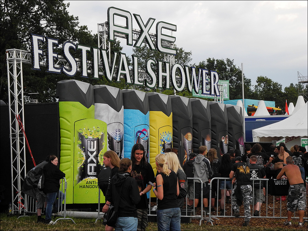 \m/ W:O:A 2o12 \m/ - AXE FESTIVALSHOWER