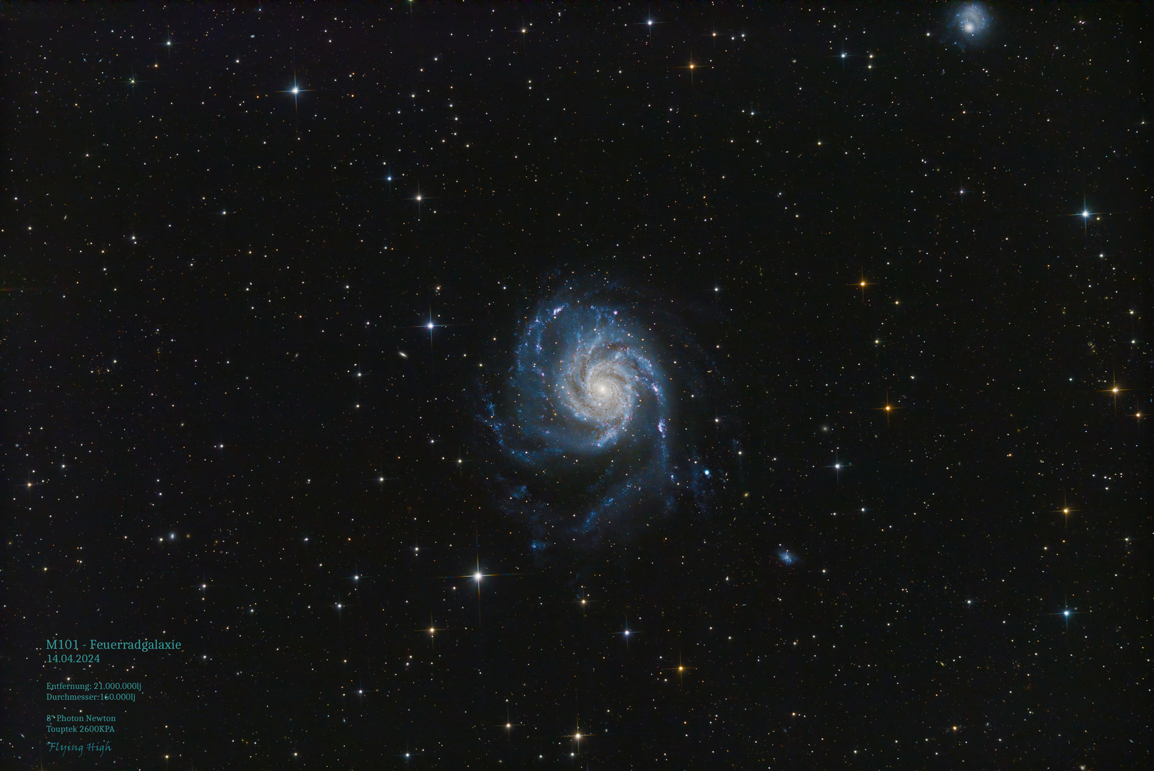 M101 Feuerradgalaxie