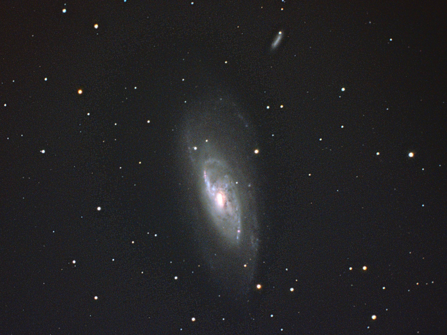 M106-die schöne Balkenspirale