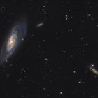 M106 Galaxie im Sternbild Jagdhunde