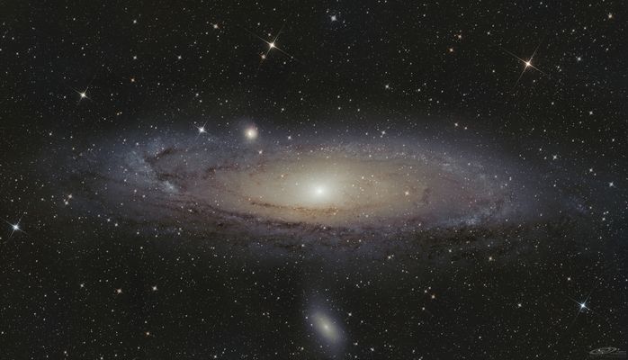 M31 Andromeda Galaxie (MOSAIK)