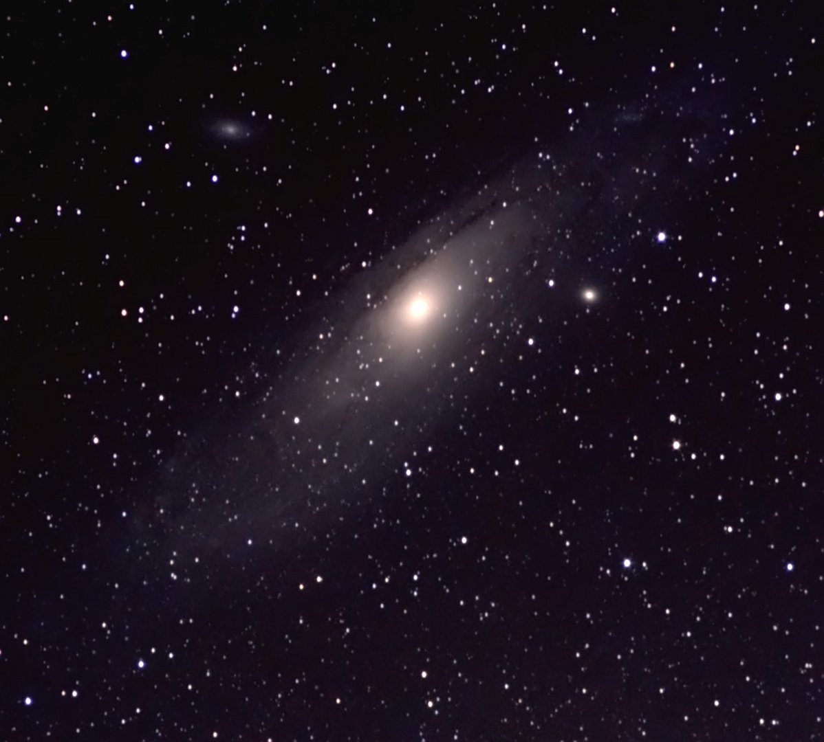 M31 Mein erstes Astrofoto