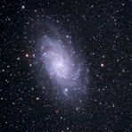 M33 (Pinwheel Galaxie) Sternbild Dreieck