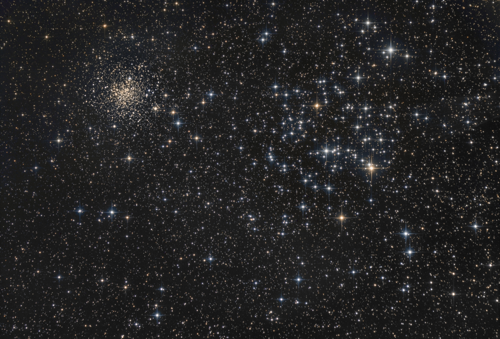 M35 Im Sternbild Zwillinge Foto Bild Himmel Natur Universum Bilder Auf Fotocommunity