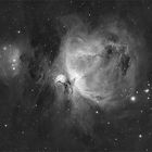 M42, der Orionnebel (als H-Alpha Version)