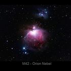 M42 - Orion Nebel