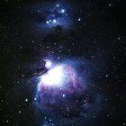 M42, Orionnebel, NGC1976 mit NGC 1977 (M43)