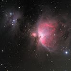 M42 Orionnebel und NGC1977
