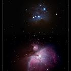 M42 und NGC1977 - Reload