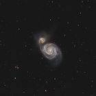 M51 die Whirlpool - Galaxie