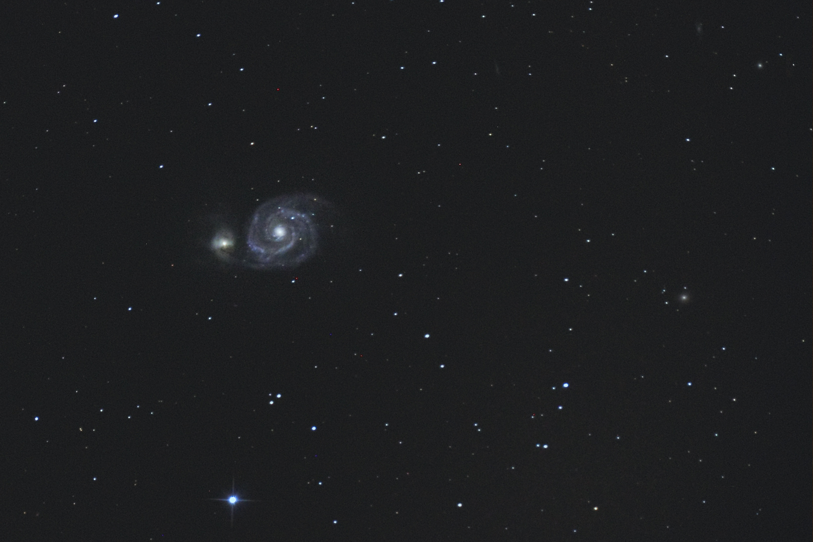 M51 Die Whirlpool-Galaxie