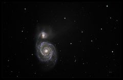 M51 - die Whirlpoolgalaxie