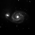 ... M51 - Firstlight ...