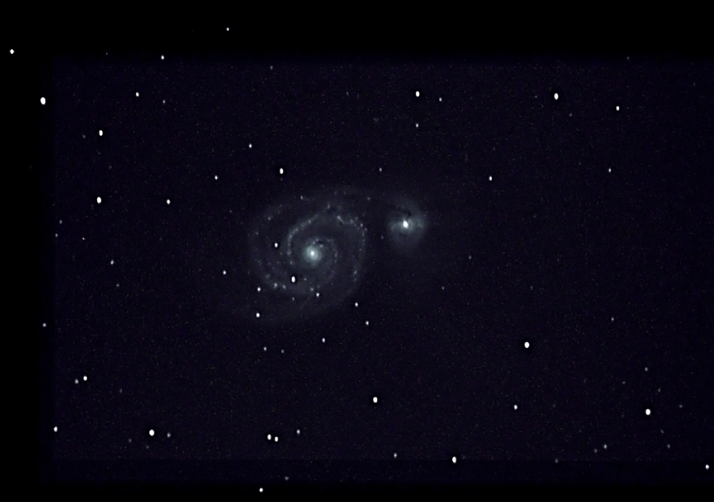 ... M51 - nachbearbeitet ...