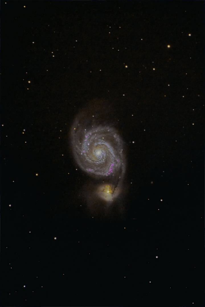 M51 - Neu Bearbeitet