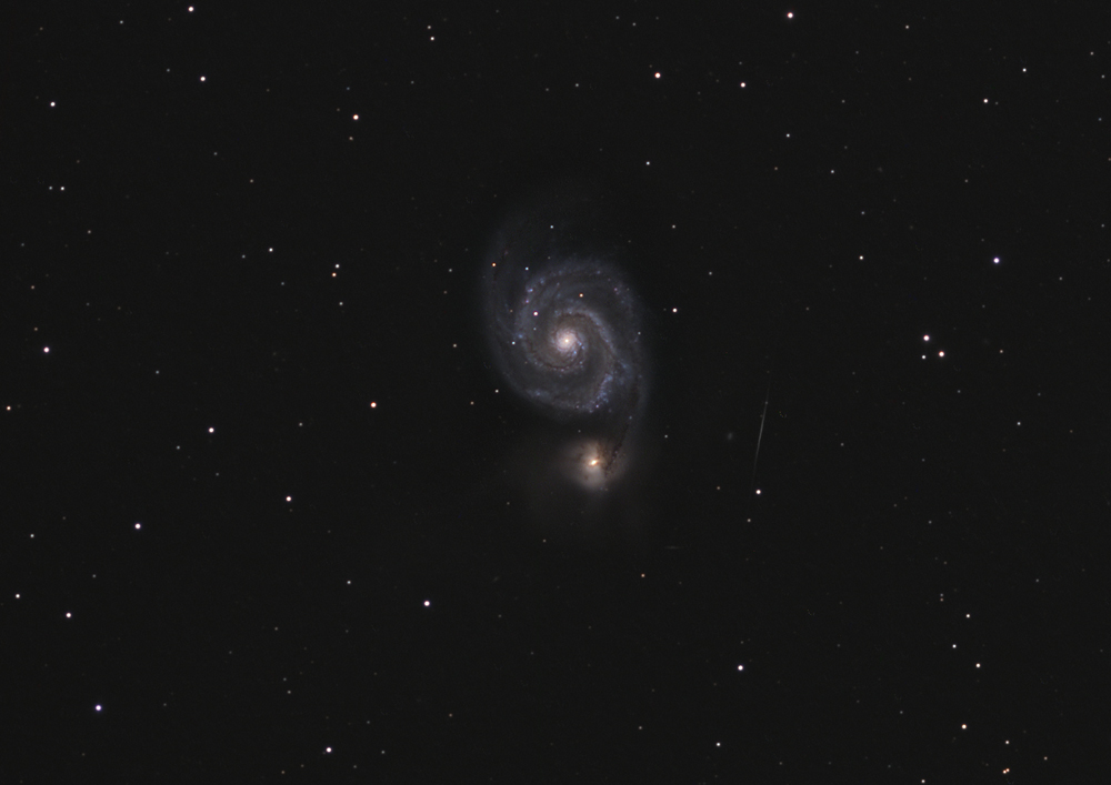 ... M51 - neu bearbeitet ...