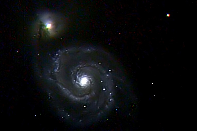 M51, Whirlpool Galaxie