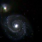 M51, Whirlpool Galaxie