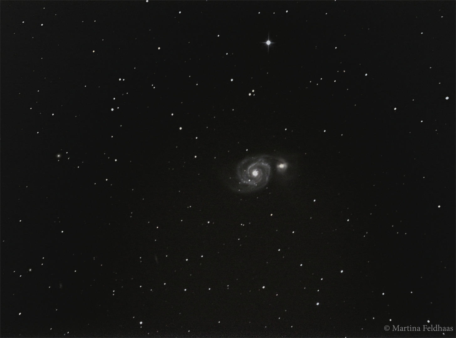 M51-Whirlpool Galaxie