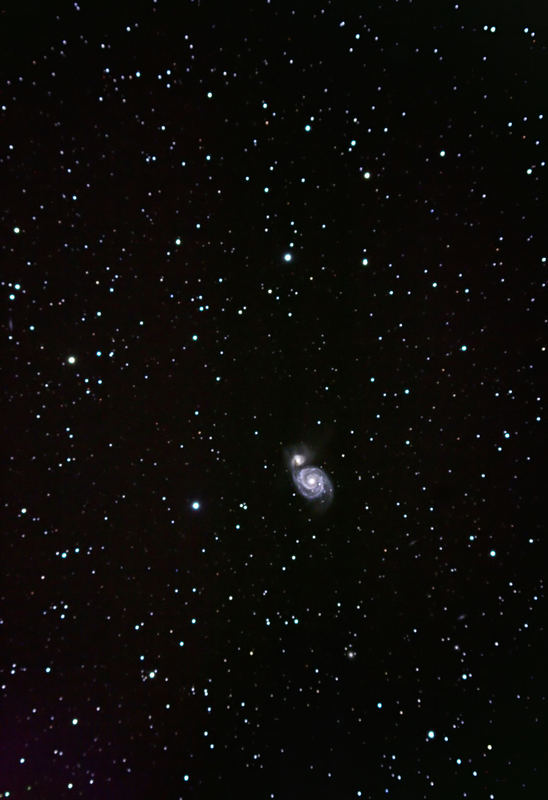 M51 Whirlpool-Galaxie - Ein Juwei unter den Galaxien