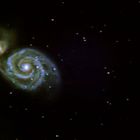 M51 Whirlpool-Galaxie (neu überarbeitet)