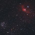 M52 und NGC7635 (Bubble Nebula)