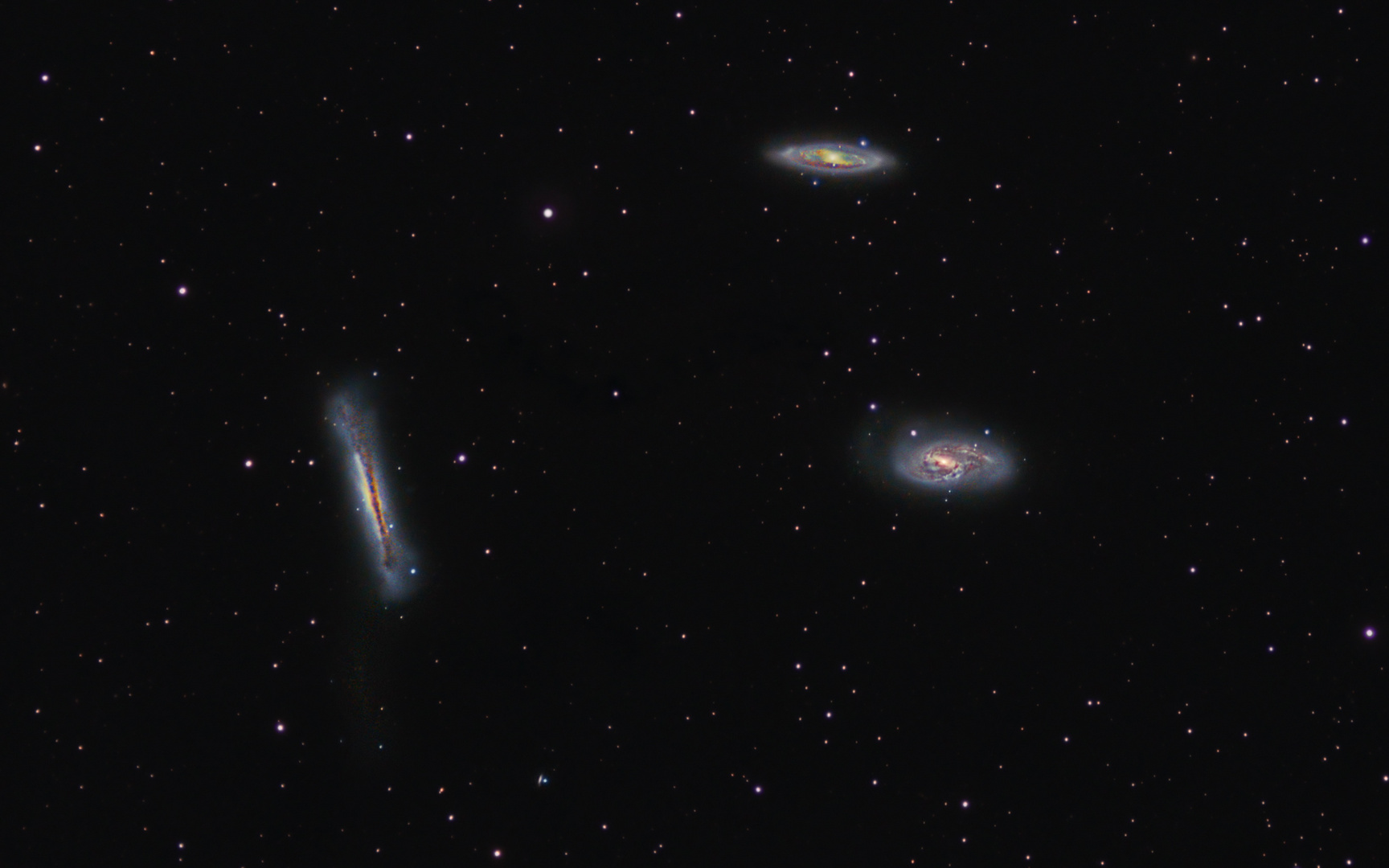 M66-Gruppe - Leo-Triplett