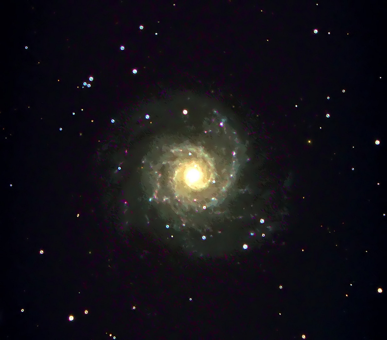 M74, Galaxie im Sternbild Fische