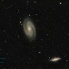 M81 Bodes Galaxie + M82 Zigarrengalaxie