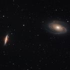 M81 und M82 Galaxien im Sternbild Großer Bär