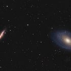 M81 und M82 Galaxien im Sternbild Großer Bär