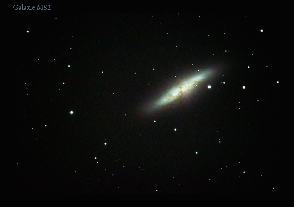 M82 - die explodierende Zigarre