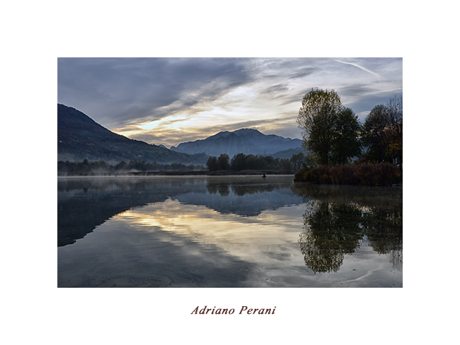 ..ma cosa vai a fare al lago al mattino presto ..