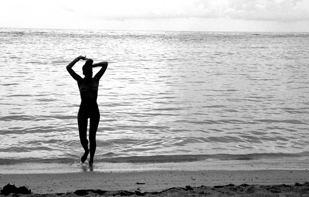 Ma femme et la plage