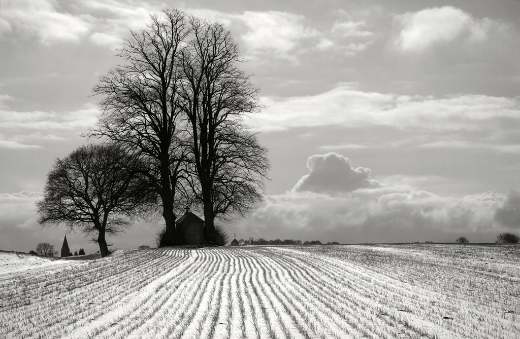 Ma Hesbaye sous les frimas