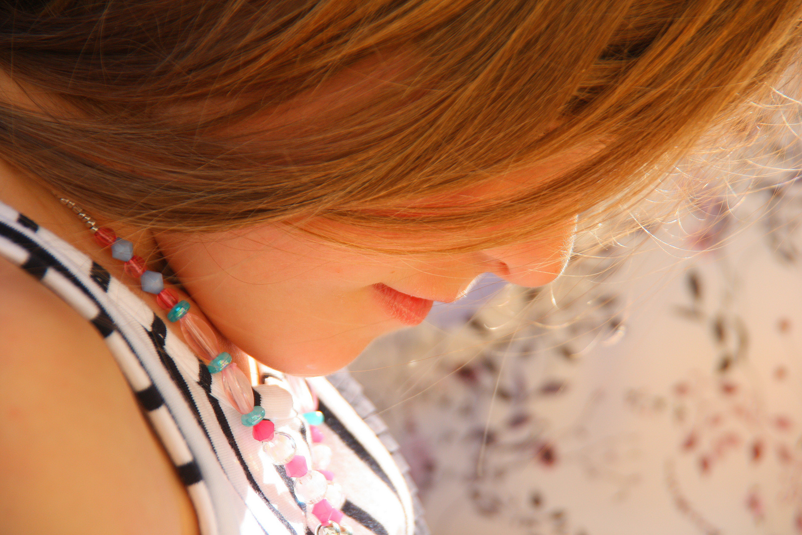 ..Ma petite fille, en pleine lecture..