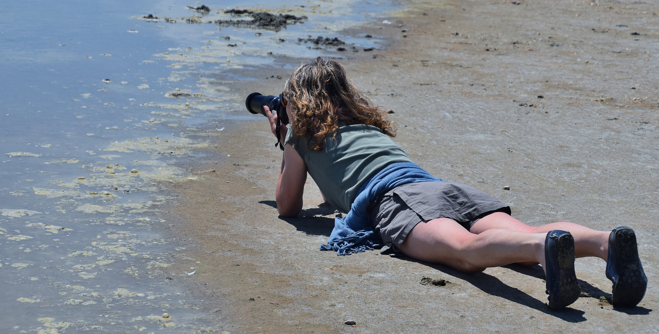 Ma photographe préférée en action.......