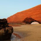 Ma plage marocaine préférée -- Legzira -- Mein marokkanischer Lieblingsstrand