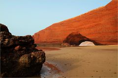 Ma plage marocaine préférée -- Legzira -- Mein marokkanischer Lieblingsstrand