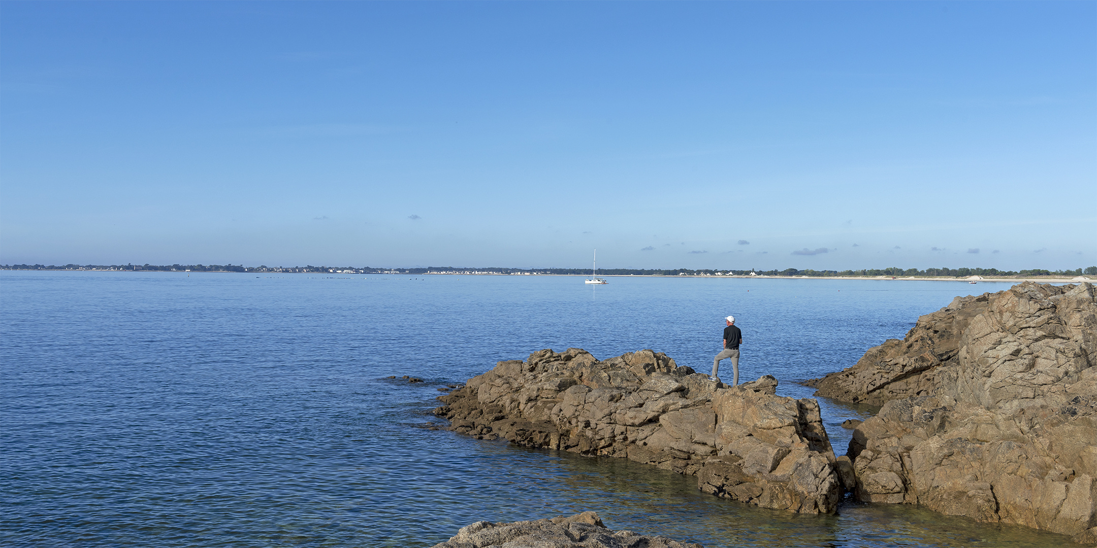 Ma vue sur la côte de Le Moguer