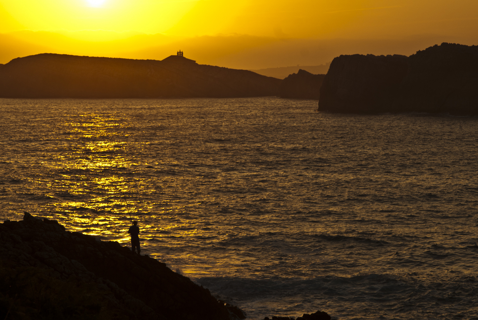 Mañana de pesca.