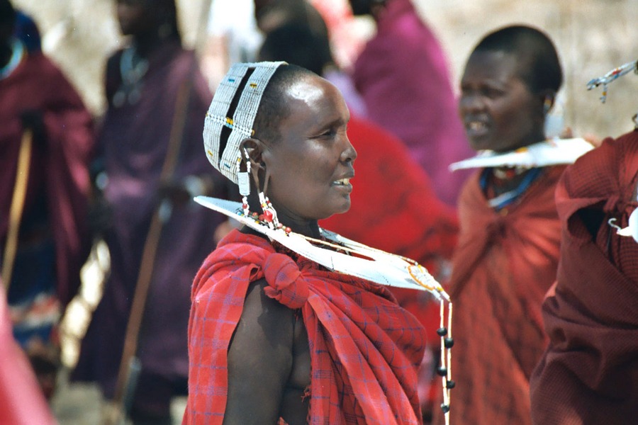Maasai-Dorf