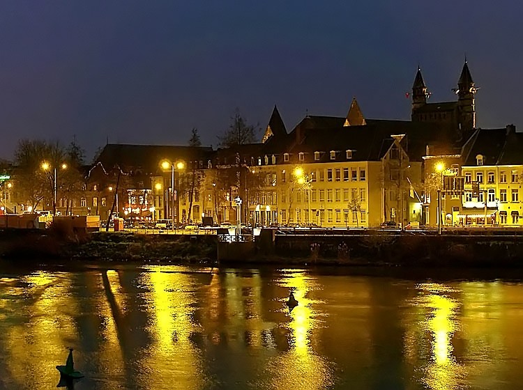 Maastricht at night