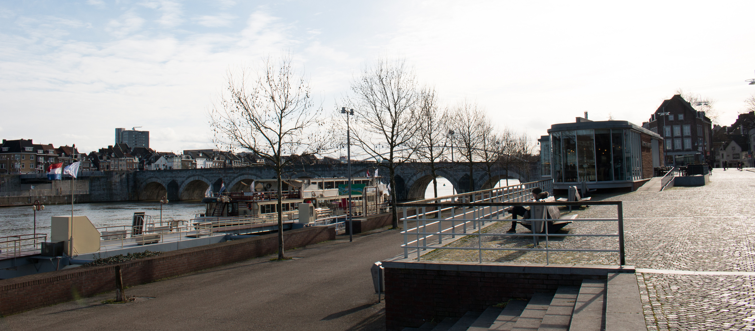 Maastricht- Blick über die Maas