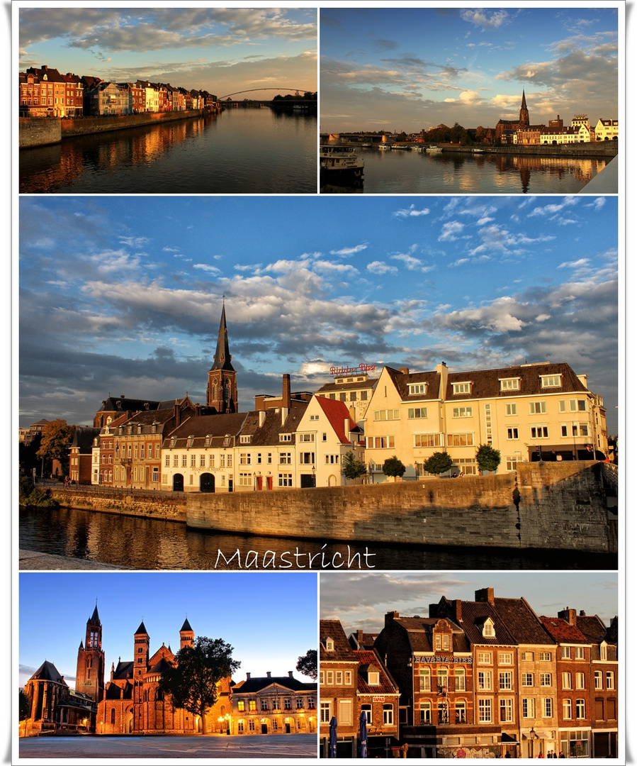 Maastricht in der Abendsonne